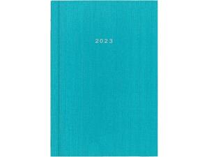 Ημερολόγιο ημερήσιο δετό NEXT Fabric 14x21cm 2023 γαλάζιο